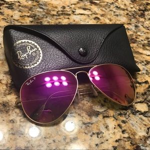 Ray-Ban Polarized Aviator Sunglasses